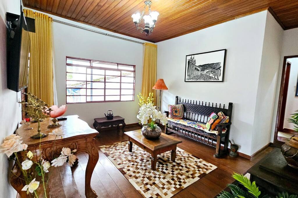 Вілла Casa Dos Coelhos, 750M Do Centro, Ate 12 Pessoas Тірадентіс Екстер'єр фото